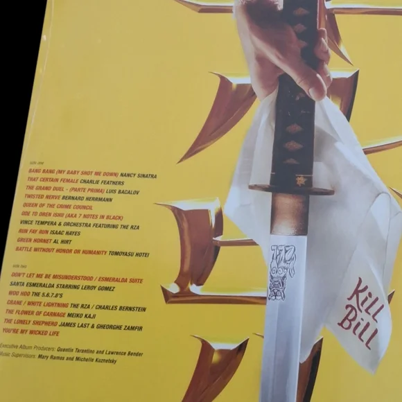 Kill Bill Volume 1 Soundtrack - Never Been Opened - Picture 2 of 2